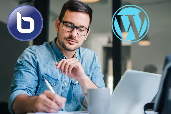 اتصال وردپرس به بیگ بلو باتن